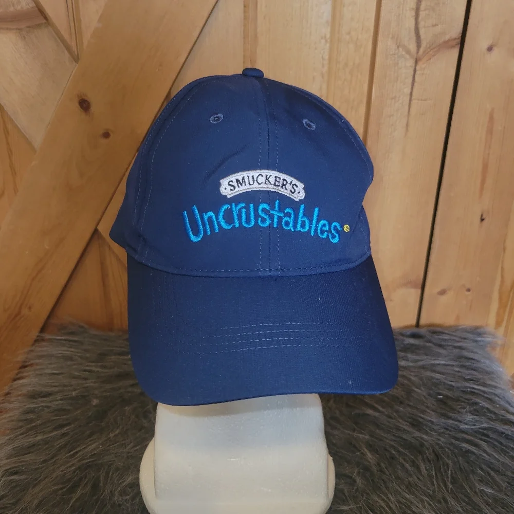 Nike Golf Legacy91 Custom Smucker’s Uncrustables Dri-FIT Hat Navy Blue Nwt